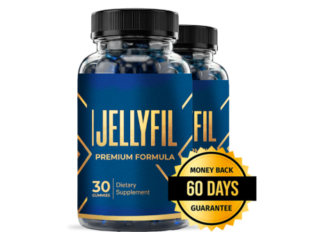 JellyFil Gummies Reviews - official gummy supplement bottle