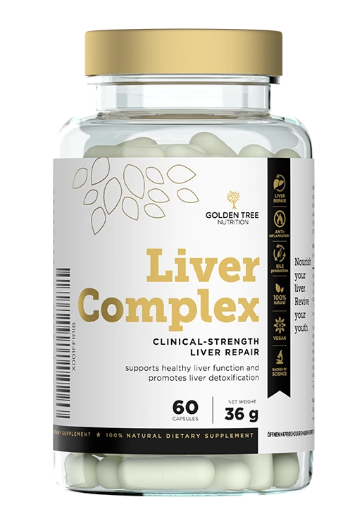 Golden Tree Liver Complex supplement – leverondersteuning en stofwisseling formule