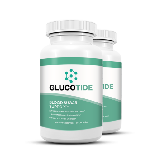 Glucotide Reviews - daily metabolic support supplement bottle