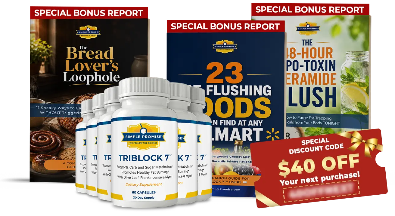TriBlock7 Supplement Facts Label