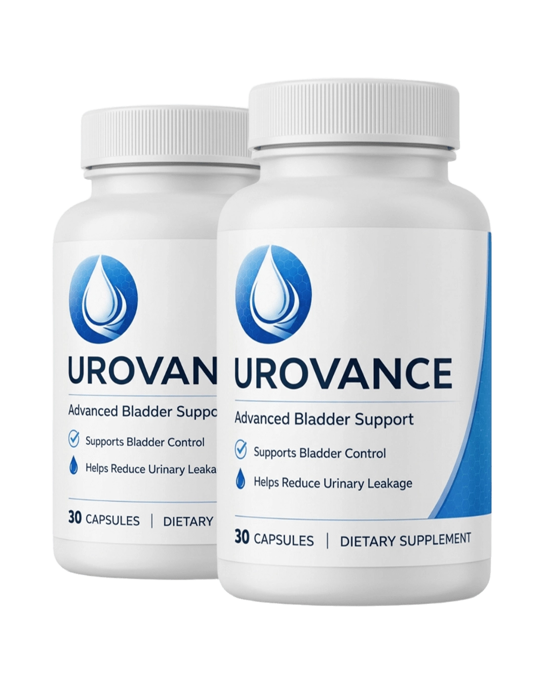 Urovance advanced bladder support supplement bottles – daily urinary wellness formula