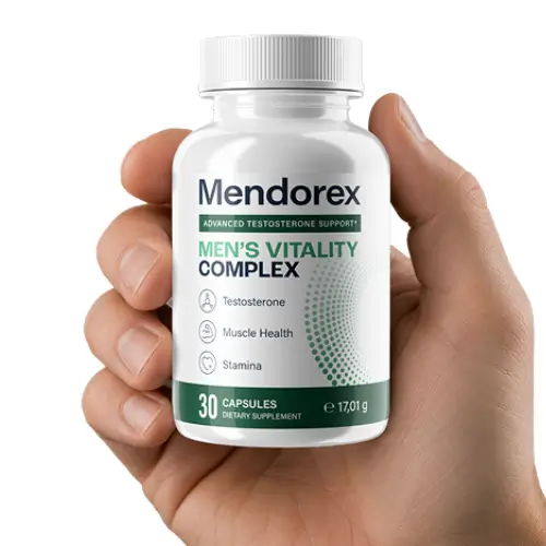 Mendorex men's vitality capsules – testosterone and energy support supplement for men