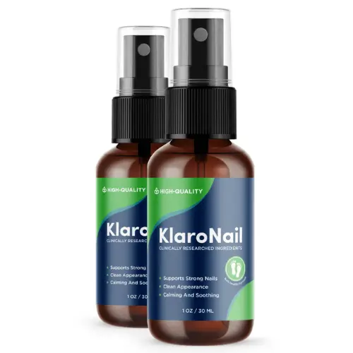 KlaroNail antifungal nail spray – natural formula for clear, healthy nails and skin
