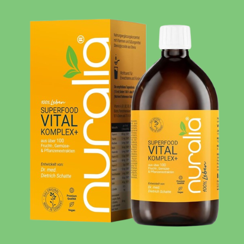 Nuralia Superfood Komplex liquid supplement bottle