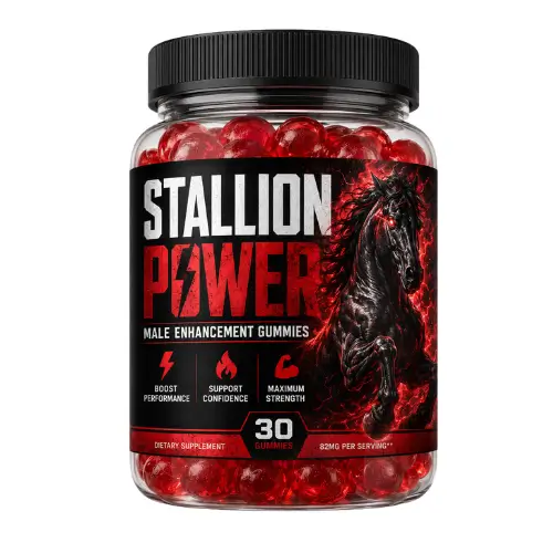 Stallion Power male enhancement gummies – natural vitality and performance support for men