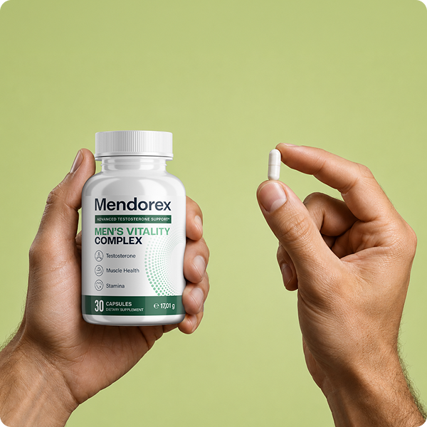 Mendorex supplement details – men's vitality and testosterone support formula