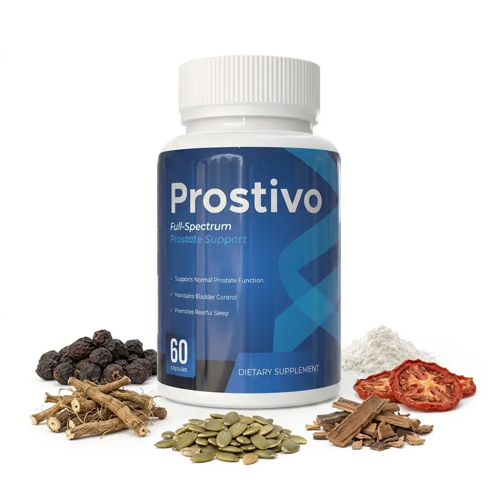 Prostivo supplement facts label – Saw Palmetto, Pygeum Africanum, Stinging Nettle, Zinc, Selenium and prostate support blend